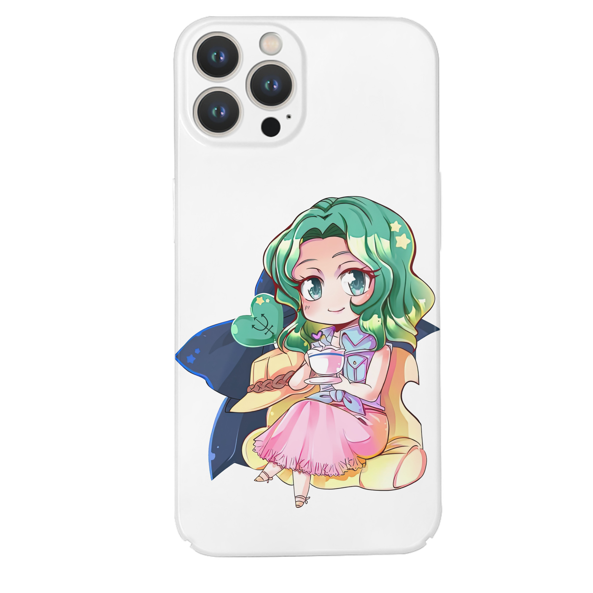 （画像用） 美少女戦士セーラームーン 海王 みちる（かいおう みちる） Sailor Moon Kaiou Michiru 【iPhone 14シリーズ対応】ハードケース